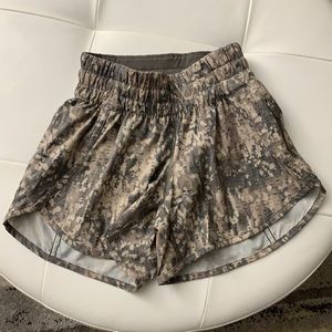 Lululemon 4 inch tracker shorts, size 0, excellent condition